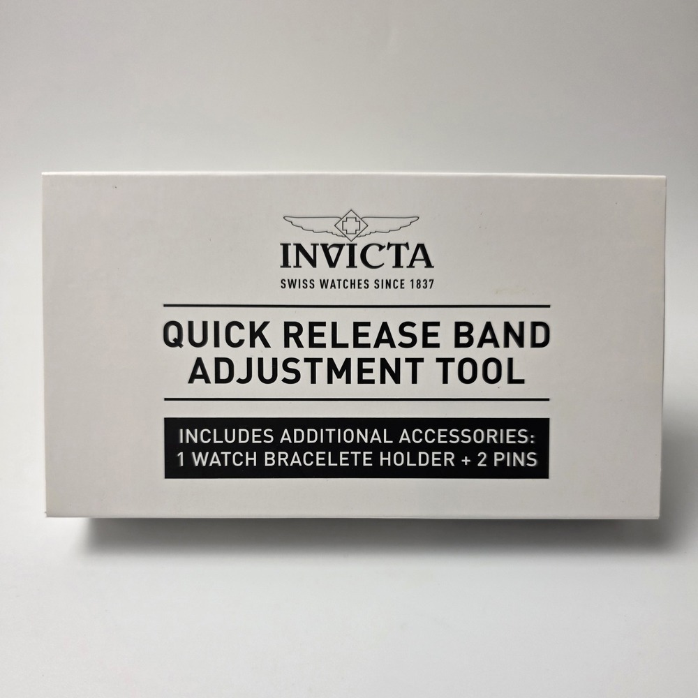 NEW INVICTA Quick Release Band Adjust Tool 2 Pins + 1 Watch Bracelet Holder